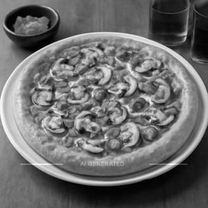 Chilli Mushroom Pizza