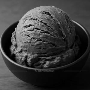 Chocolate ice cream                                                                         