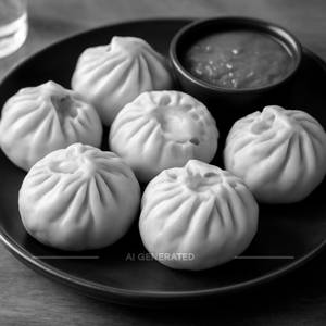 Corn Cheese Momos [6 Pieces]