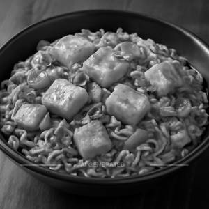 Chilli paneer maggi