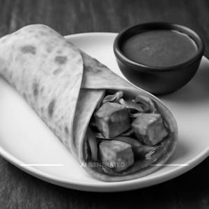 Tandoori paneer wrap