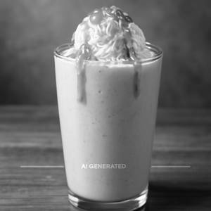 Butterscotch Milkshake With Icecream