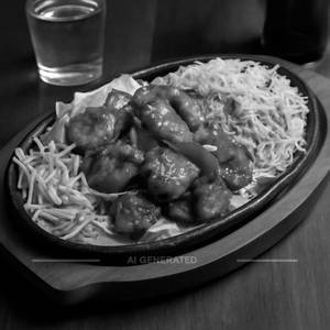 Chilly Paneer Sizzler