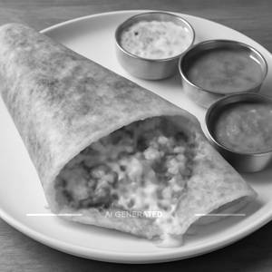Masala Dosa With Cheese