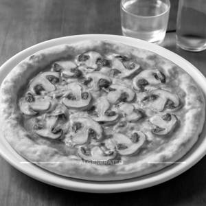 Mushroom pizza
