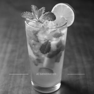 Blue Curacao Mojito