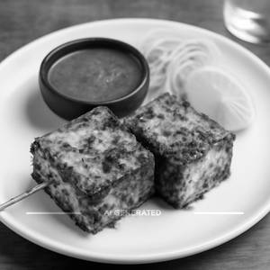 Pudina Paneer Tikka (Pack of 2)