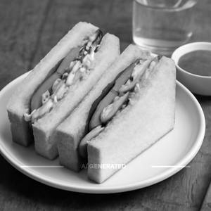 Plain Veg. Sandwiches [2 Pcs]