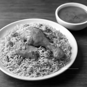 Chicken Biryani with Gravy