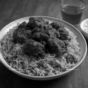 Mutton fry biryani