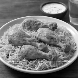 Chicken Afghani Biryani [Boneless]