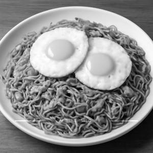 Double egg noodles