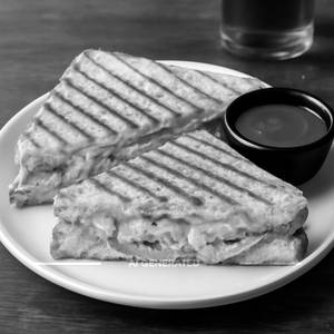Chicken and cheese grilled sandwich