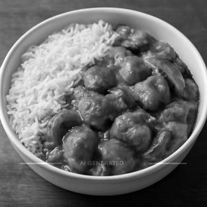 Kadai Chicken Rice Bowl Halal
