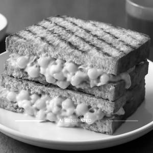 Corn cheese sandwich