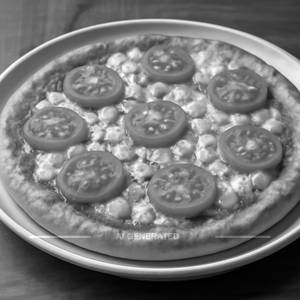 Tomato Corn Pizza