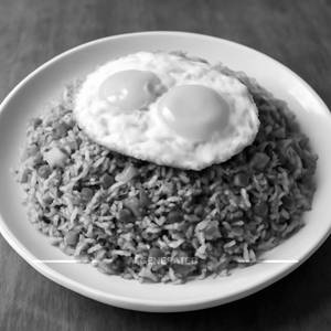 Double egg fried rice                                                                                                                                                         