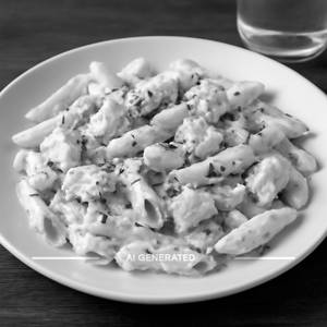 Chicken White Sauce Penne Pasta