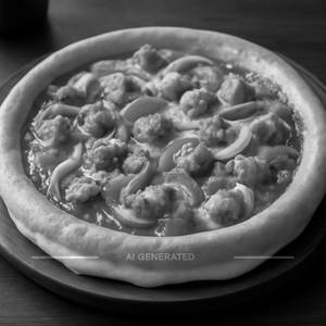 Chicken Cheese Burst Pizza