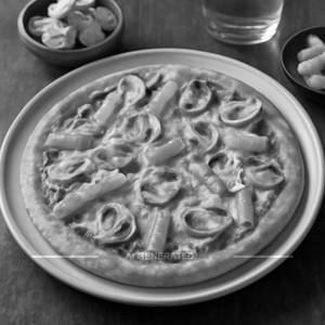 Mushroom Babycorn Pizza