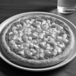 Corn Capsicum Pizza