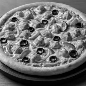 Overloaded Chicken Pizza