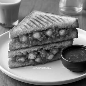 Paneer masala sandwich