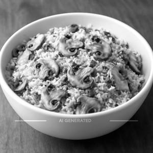Mushroom Fried Rice
