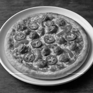 9" Hot Dragon Pizza