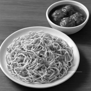 Veg Hakka Noodles With Veg Manchurian [4 Pieces] And Kachumber