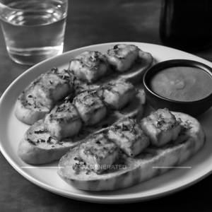 Paneer Tikka Garlic Bread