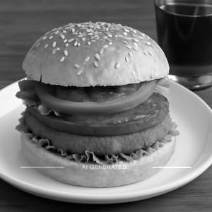 Chicken Salami Burger