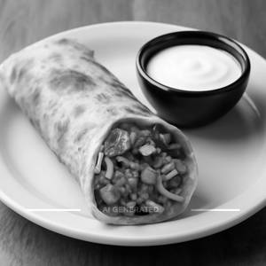 Veg Shawarma Roll