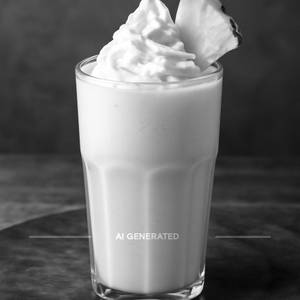 Pineapple milkshake
