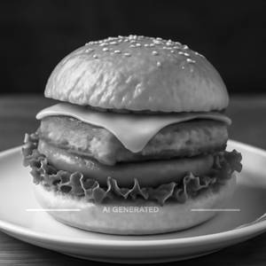 Paneer cheese burger