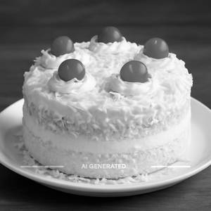 White Forest Cake 500 Gram