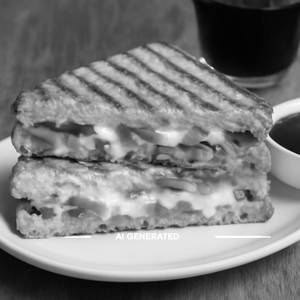 Vegetable Cheese Grilled Sandwich