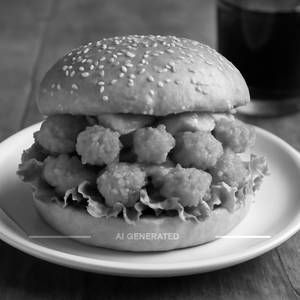 Chicken Popcorn Sandwich