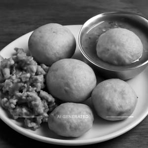 Bhajiye bhaje + Aloo vada + Rassa vada                                                                                 