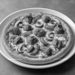 9" Mighty Meaty Pizza