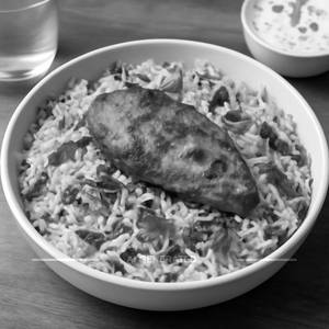 Fish biryani