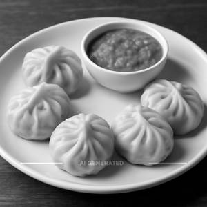 Veg Steamed Momos [5 Pieces]