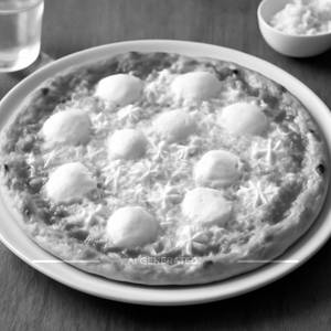 Quattro formaggi pizza