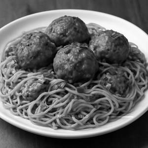 Veg Manchurian Noodles
