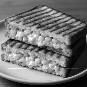 Sweet Corn Cheese Sandwich