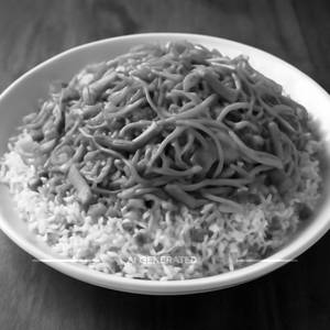 Veg Triple Schezwan Noodles
