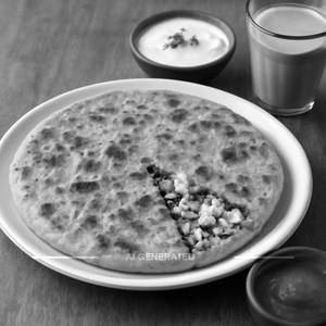 Paneer Pyaz Paratha