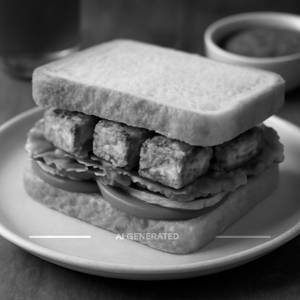 Tandoori paneer sandwich