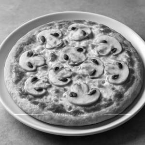8"Mushroom Pizza