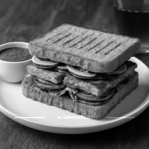 Veg tandoori paneer sandwich